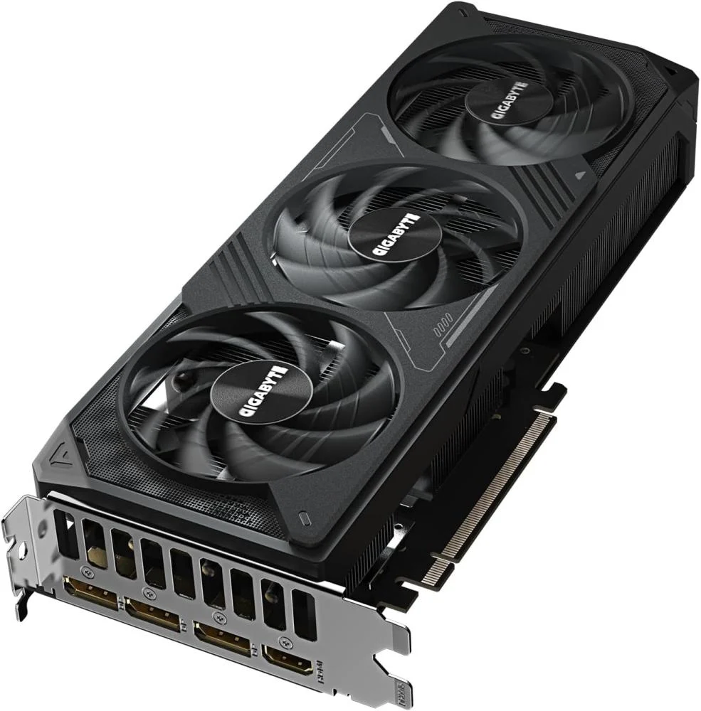 بطاقة رسومات جيفورس RTX 5070 ويندفورس معالج لزيادة السرعة 12 جيجابايت - 16 GB GDDR7، 256 بت، PCI-E 5.0، 2542 ميجاهرتز، 3 × منفذ عرض 2.1a، 1 × HDMI 2.1b، انفيديا DLSS 4، GV-N5070WF3OC-12GD من جيجابايت